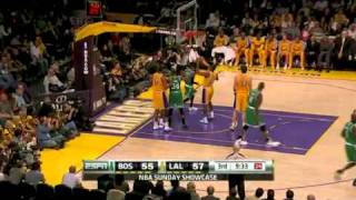 NBA Boston Celtics Vs Los Angeles Lakers Game Recap 01302011 [upl. by Ekenna]