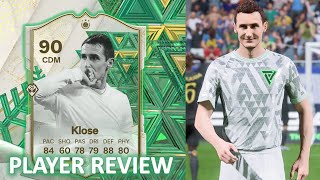 HAPPY NEW YEAR🥳 90 WINTER WILDCARD ICON Klose Player review  EA FC 24 [upl. by Eliason]