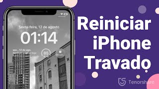 Como reiniciar iPhone travado  iOS 16iPhone 14 SUPORTADO [upl. by Nnahs]