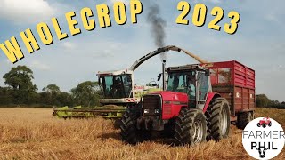 FATHER PHIL GETS STUCK  WHOLECROP HARVEST 2023 [upl. by Langelo940]