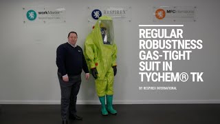 Respirex GTR Gas Tight Suit in Tychem® TK Presentation [upl. by Fogarty]