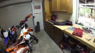 KTM 350 EXCF Seat Concepts Seat Review [upl. by Asreht371]