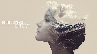 Double Exposure Effect  Photoshop Tutorial [upl. by Halyak]