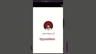 Creating a Smooth Typewriter Effect with React [upl. by Prosser]