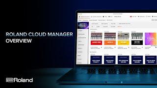 Roland Cloud Manager Overview [upl. by Farlie]