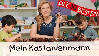 👩🏼 Mein Kastanienmann  Singen Tanzen und Bewegen  Kinderlieder [upl. by Aisiram]