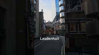 Leadenhall market in the city [upl. by Gernhard]