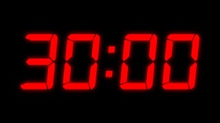 ⏰ 30 MINUTOS ⌚  TEMPORIZADOR ALARMA CUENTA REGRESIVA [upl. by Sumer]