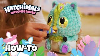 Hatchimals Hatchibabies  Unboxing  HowTo [upl. by Tomas924]