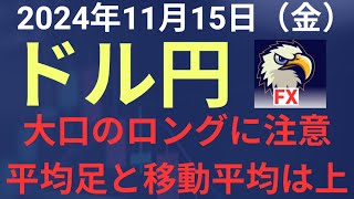 【相場解説】２０２４年１１月１５日（金）ドル円 [upl. by Lemkul889]