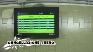 Annunci di Trenitalia Cancellazione treno [upl. by Norahs756]