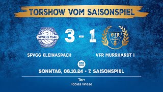 Tore  SPVGG Kleinaspach  VfR Murrhardt I Saisonspiel  061024 [upl. by Borszcz777]