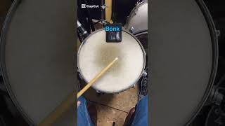 Bonk bonk snare snaredrum drums music tone phat snares snaredrums hit hithard metronome [upl. by Akinaj]