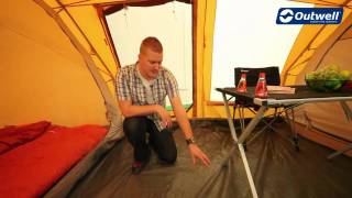 A tour of the Outwell Iowa 6 tent [upl. by Akirehc140]