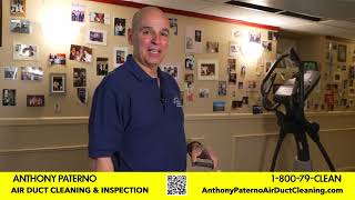 AIR DUCT CLEANING Anthony Paterno Consumer Video [upl. by Capello]