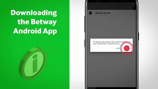 How to download and install the Betway Android App [upl. by Ellac338]