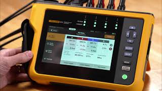 Using quotMeter modequot on the Fluke 1770 Series Power Quality Analyzers [upl. by Ahsiekar278]