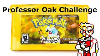 Professor Oak Challenge for Pokémon Yellow Legacy Part 2 [upl. by Reneta]