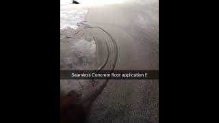 Micro concrete application Microcement  Micro concrete  Microtopping  Concrete flooring [upl. by Biancha]