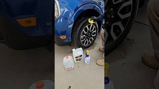 Meguiars Waterless Wax amp Wash For Tires amp Rims [upl. by Rafter761]