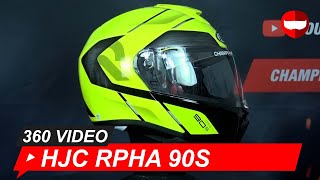 HJC RPHA 90S Bekavo MC3H Helmet  ChampionHelmetscom [upl. by Ainomar]