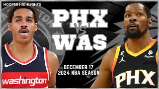 Phoenix Suns vs Washington Wizards Full Game Highlights  Dec 17  2024 NBA Season [upl. by Haraz762]