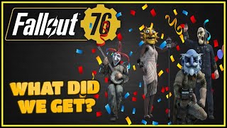 50 Attempts At Fasnacht Rewards List  Fallout 76 [upl. by Takeo485]