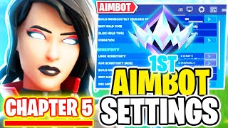 Using The 1 RANKED Controller Settings Gave AIMBOT 🎯😈 Chapter 5 [upl. by Hephzipah484]