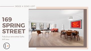 Soho Loft Tour Peek inside this Spring Street Home [upl. by Nakeber]