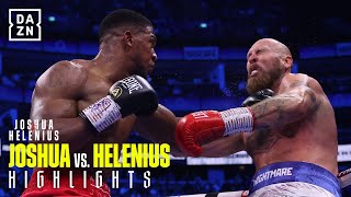 Anthony Joshua vs Robert Helenius Fight Highlights [upl. by Ativet]