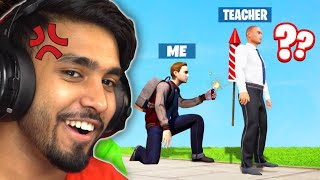 TROLLING TEACHERS IN SCHOOL  TECHNO GAMERZ [upl. by Claresta70]