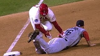 World Series Controversial Ruling Upsets Fans St Louis Cardinals Defeat Boston Red Socks in Game 3 [upl. by Kerrison]