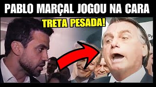 URGENTE PABLO MARÇAL COBRA DINHEIRO DE JAIR BOLSONAR0 TRETA AO VIVO [upl. by Amme]