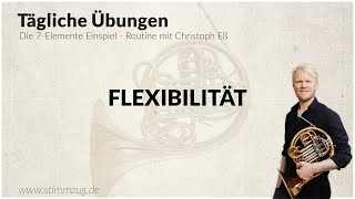 Horn Einspielübungen  Warm Up  Flexibilität mit Christoph Eß [upl. by Barret]