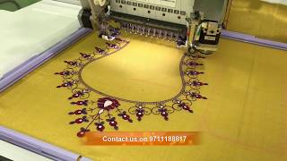 Ricoma SWD12018S Commercial Embroidery Machine  Vardhmaan Automation [upl. by Adnalohs]