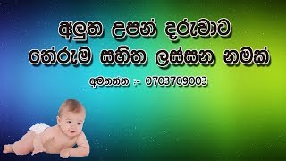 babata namak sinhala theruma samaga  Babata namak  babata namak sinhala [upl. by Yboc]