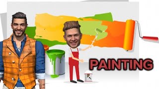 ADAM ന്റെ painting 😂 [upl. by Airotna]