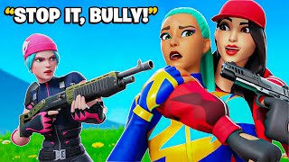 I Met MY GIRLFRIENDS BULLY fortnite [upl. by Carberry]