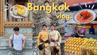 Bangkok Travel Vlog🇹🇭 Ultimate 3Day Itinerary for Thai Food Nightlife and Iconic Sights [upl. by Odlavu]