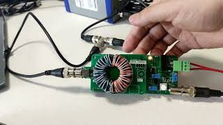 LOTO oscilloscope power supply ripple test custom module measured DCDC ripple and LDO chip ripple [upl. by Francesco]