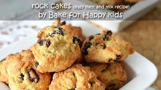 Rock Cakes Easy MeltandMix Recipe [upl. by Tait352]