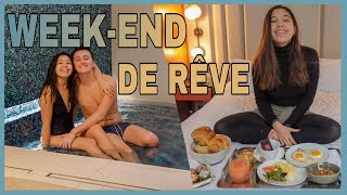 UNE NUIT DANS UN HOTEL 5 ÉTOILES 🌟  VLOG [upl. by Ahsinaj]