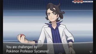 Pokemon X PokeClips Professor Sycamore [upl. by Ecnarretal65]