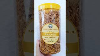 Bawang Goreng Premium Asli Renyah dan Gurih bawanggoreng reviewproduk aksara [upl. by Hotze]