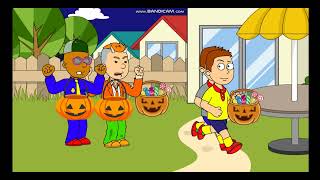 Danny and Derek Steals Halloween Candies from Trick or TreatersGrounded [upl. by Eyde]