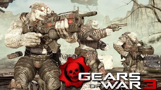 GEARS OF WAR 3 NPC Wars 5 Locust vs Lambent [upl. by Truk]