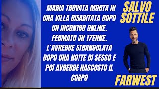 Lo conosce sui social lei lo va a trovare e lui dopo il sesso la uccide L’assassino aveva 17 anni [upl. by Atiner35]