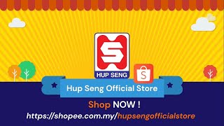 Hup Seng Official Store at Shopee mandarin [upl. by Akoyin]