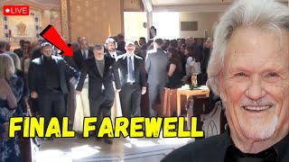 Public funeral  Final farewell and Casket Details of Kris Kristofferson [upl. by Letisha]