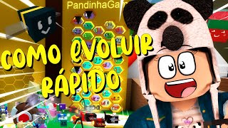 TUDO QUE PRECISA SABER PARA EVOLUIR RÁPIDO NO BEE SWARM SIMULATOR [upl. by Ezekiel]